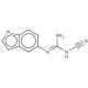N-Cyano-N′(1H-indol-5-yl)guanidine - chemical structure image