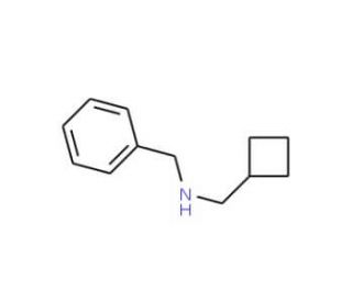 N-(Cyclobutylmethyl)(phenyl)methanamine (CAS 356539-83-8) - chemical structure image