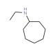 N-Cycloheptyl-N-ethylamine (CAS 45806-60-8) - chemical structure image