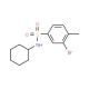 N-Cyclohexyl 3-bromo-4-methylbenzenesulfonamide (CAS 850429-69-5) - chemical structure image