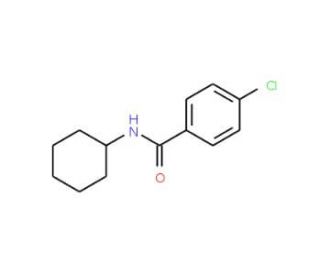 N-Cyclohexyl 4-chlorobenzamide (CAS 57707-20-7) - chemical structure image