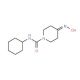 N-cyclohexyl-4-(hydroxyimino)piperidine-1-carboxamide - chemical structure image