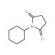 N-(Cyclohexyl)succinimide (CAS 6301-71-9) - chemical structure image