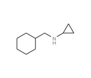 N-(cyclohexylmethyl)cyclopropanamine - chemical structure image
