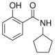N-cyclopentyl-2-hydroxybenzamide (CAS 401939-75-1) - chemical structure image