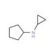 N-cyclopentyl-N-cyclopropylamine - chemical structure image