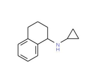 N-cyclopropyl-1,2,3,4-tetrahydronaphthalen-1-amine - chemical structure image