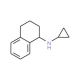 N-cyclopropyl-1,2,3,4-tetrahydronaphthalen-1-amine - chemical structure image