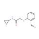 N-cyclopropyl-2-(2-formylphenoxy)acetamide - chemical structure image