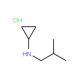 N-cyclopropyl-N-isobutylamine hydrochloride - chemical structure image