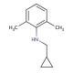 N-(Cyclopropylmethyl)-2,6-dimethylaniline - chemical structure image