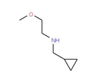 N-(Cyclopropylmethyl)-2-methoxy-1-ethanamine (CAS 209334-89-4) - chemical structure image