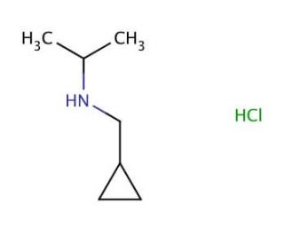 N-(Cyclopropylmethyl)-2-propanamine hydrochloride - chemical structure image
