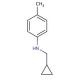 N-(Cyclopropylmethyl)-4-methylaniline - chemical structure image