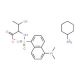 N-Dansyl-DL-threonine cyclohexylammonium salt (CAS 84540-66-9) - chemical structure image