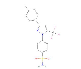 N-De(4-sulfonamidophenyl)-N′-(4-sulfonamidophenyl) celecoxib - chemical structure image