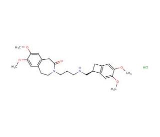 N-Demethyl Ivabradine Hydrochloride (CAS 1246638-08-3) - chemical structure image