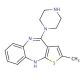 N-Demethyl Olanzapine (CAS 161696-76-0) - chemical structure image
