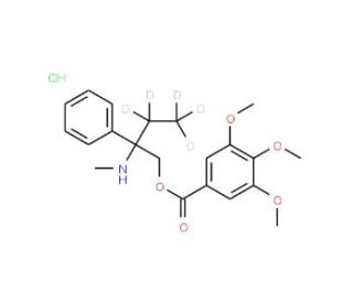 N-Demethyl Trimebutine-d5 Hydrochloride - chemical structure image