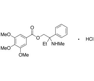 N-Demethyl Trimebutine Hydrochloride (CAS 294882-33-0) - chemical structure image
