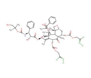 N-Des-t-boc-N-2-(1-hydroxy-2-methyl)propyloxycarbonxyl-7,10-O-bis{[(2,2,2-trichloroethyl)oxy]carbonyl} Docetaxel (CAS 160651-