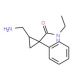 N-Desethyl Milnacipran (CAS 105310-07-4) - chemical structure image