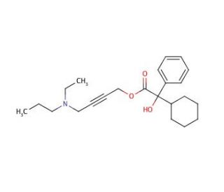 N-Desethyl-N-propyl Oxybutynin - chemical structure image