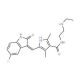 N-Desethyl Sunitinib (CAS 356068-97-8) - chemical structure image