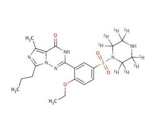 N-Desethyl Vardenafil-d8 - chemical structure image