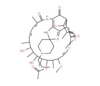 N-Desisobutyl-N-propyl Rifabutin (CAS 75903-10-5) - chemical structure image