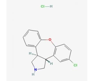 N-Desmethyl Asenapine Hydrochloride (CAS 1170701-78-6) - chemical structure image