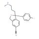 N-Desmethyl Escitalopram (CAS 144025-14-9) - chemical structure image