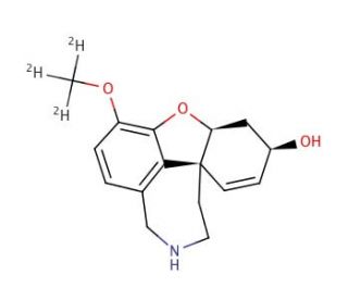 N-Desmethyl Galanthamine-O-methyl-d3 - chemical structure image