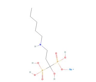 N-desmethyl ibandronate sodium (CAS 953805-81-7) - chemical structure image