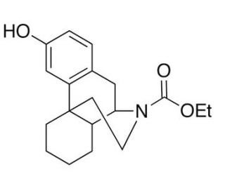 N-Desmethyl N-Ethoxycarbonyl Dextrorphan (CAS 1079043-47-2) - chemical structure image