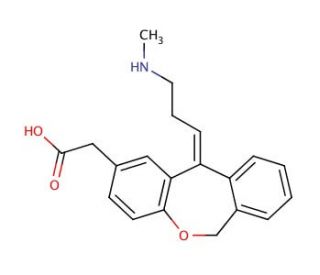N-Desmethyl Olopatadine - chemical structure image