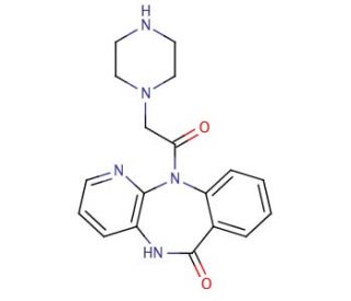 N-Desmethyl Pirenzepine (CAS 63257-31-8) - chemical structure image