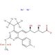 N-Desmethyl Rosuvastatin-d6 Disodium Salt - chemical structure image