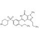 N-Desmethyl Sildenafil (CAS 139755-82-1) - chemical structure image