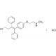 N-Desmethyl Toremifene Hydrochloride salt (CAS 110503-61-2) - chemical structure image