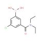 N-Diethyl 3-borono-5-chlorobenzamide (CAS 957120-59-1) - chemical structure image