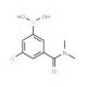 N-Dimethyl 3-borono-5-chlorobenzamide (CAS 957120-57-9) - chemical structure image