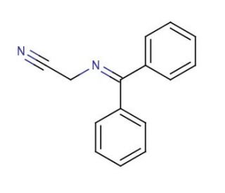 N-(Diphenylmethylene)aminoacetonitrile (CAS 70591-20-7) - chemical structure image