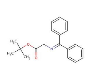 N-(Diphenylmethylene)glycine tert-butyl ester (CAS 81477-94-3) - chemical structure image