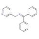N-(Diphenylmethylene)-N-[(5-methylpyridin-3-yl)methyl]amine (CAS 175441-83-5) - chemical structure image