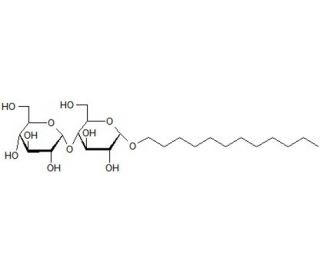 n-Dodecyl &alpha;-D-maltoside (CAS 116183-64-3) - chemical structure image