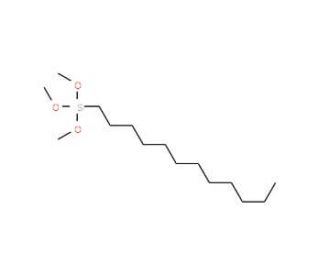 n-Dodecyltrimethoxysilane (CAS 3069-21-4) - chemical structure image