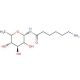 N-(ε-Aminocaproyl)-β-L-fucopyranosylamine 的分子结构, CAS编号: 35978-97-3 N-(ε-Aminocaproyl)-β-L-fucopyranosylamine (CAS 35978-97-3) - chemical structure image