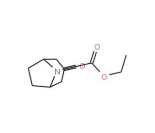 N-(Ethoxycarbonyl)nortropinone (CAS 32499-64-2) - chemical structure image