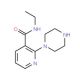 N-Ethyl-2-(1-piperazinyl)nicotinamide - chemical structure image